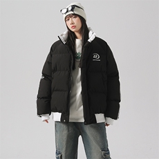MF01-P128现货主推美拉德男女棉服加厚面包服棉衣保暖休闲外套，男装棉衣，电商B327