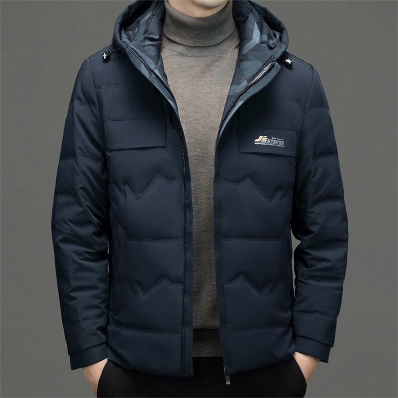 BNA2182钱塘2020-2冬季厚款新款时尚休闲百搭中年男士羽绒服P280,男装羽绒服,钱塘207-2