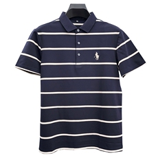 polo衫男士休闲2023夏季新款商务翻领短袖T恤男装夏装上衣服薄款，男装T恤，电商B212（原钱塘6029）