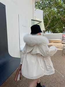 21年新品轻奢洋气派克式羽绒服,女装羽绒服,珂妮卡COOZIC