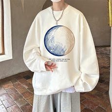 控38简约帅气百搭长袖t恤男大码卫衣T4330-P25加绒款-P35，男装卫衣，电商A040
