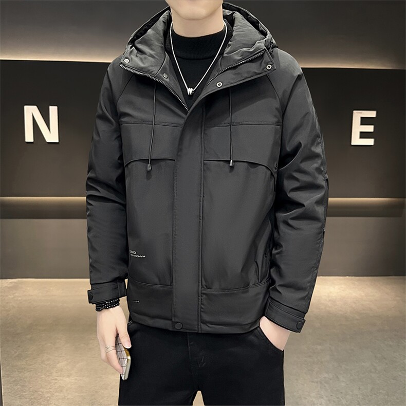 秋冬加棉加厚大码外套男士帅气连帽夹克潮流时尚男棉衣ZY803-P80,男装棉衣,星座310B-3