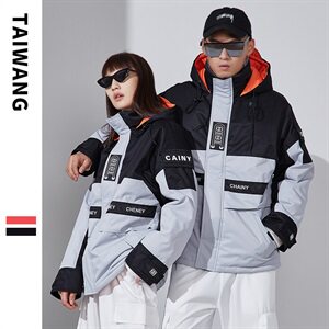 2020冬季新款男复古印花夹棉外套加厚情侣棉衣棉服 A436-897-P135图片