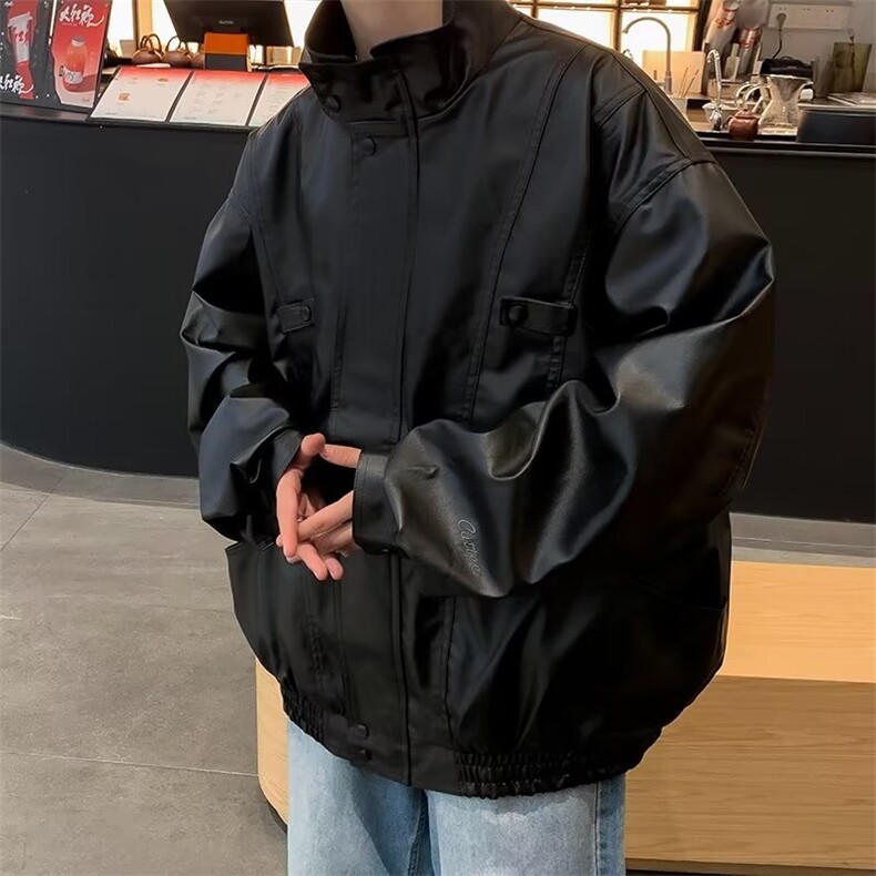 美式秋冬季新款外套皮衣外套LW56P68,男装夹克,星座1116-2