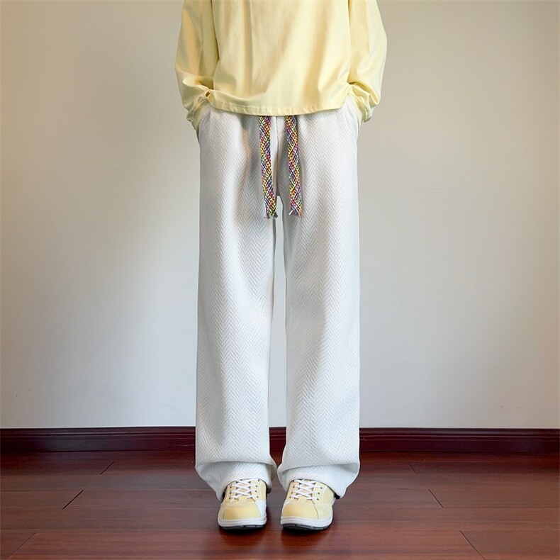 数据款2025麦穂纹直筒裤子*CK2584*P38控68（低于直接）,男装休闲裤,电商A426-1(原A430-1)
