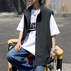 现货2023日系机能工装马甲夏季宽松休闲外穿马甲外套W3110-P35，男装背心/马甲，星座512-2