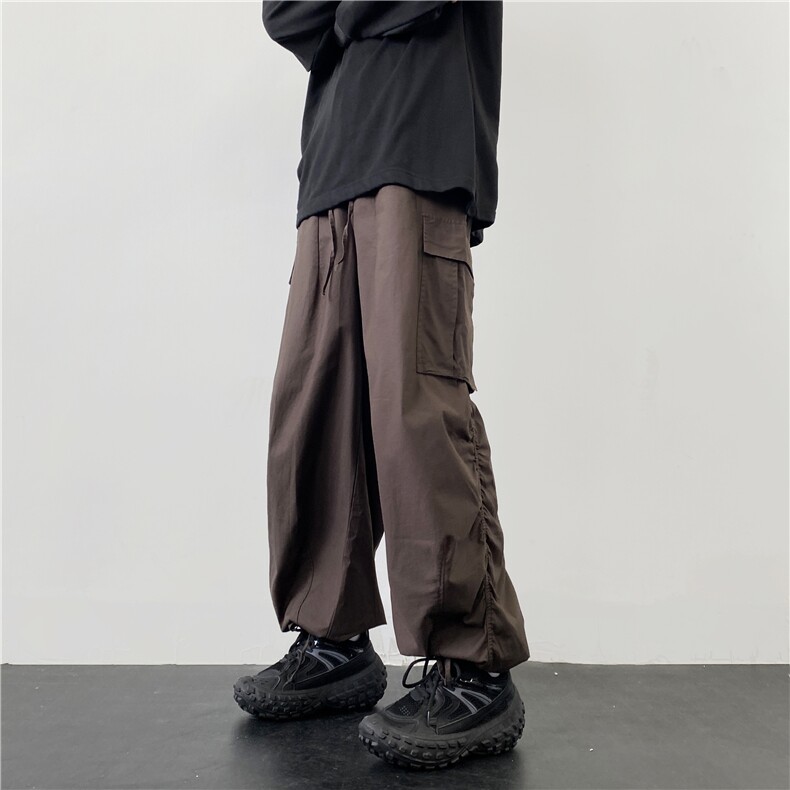 工装裤设计感小众oversize街头嘻哈高街潮流潮牌K07137-P45,男装休闲裤,星座308B-1