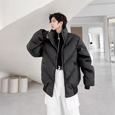 【有货】DF2203-P98冬装美式棉衣男外套加厚保暖皮棉服防风棉袄，男装棉衣，星座603-2