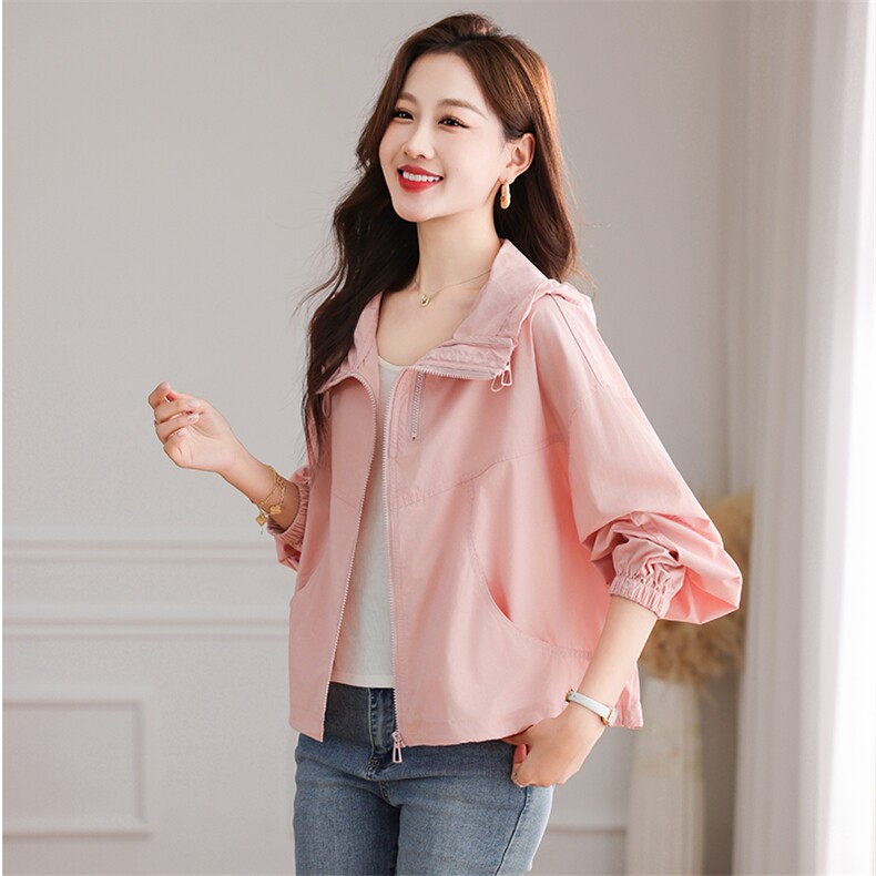 短外套女水洗棉柔软百搭简约休闲外套，女装短外套，芙芮