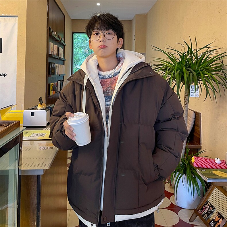 抖音供货 现货10W件 三防面料 加绒加厚棉衣外套冬棉服BM888特P98图片