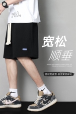 2022潮流短裤华夫格面料宽松港风裤子男士DK7865-P35，女装休闲裤，星座717