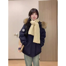 【升级款】派克服工装羽绒棉服oversize面包服外套Y902-P110网图，男装棉衣，电商B245