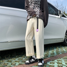 日系高街潮流工装男女宽松型直筒垂感休闲裤227-2*C546*P45控58，男装休闲裤，星座227-2
