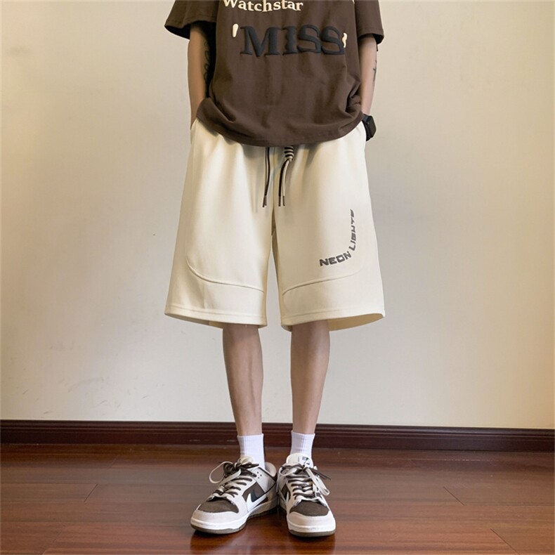 DK989-P45控58抖音重磅320克短裤男菠萝格运动五分裤,男装休闲裤,电商B369（原A024）
