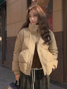 立领  短款90绒 羽绒服   冬季 新款-p295-k398图片