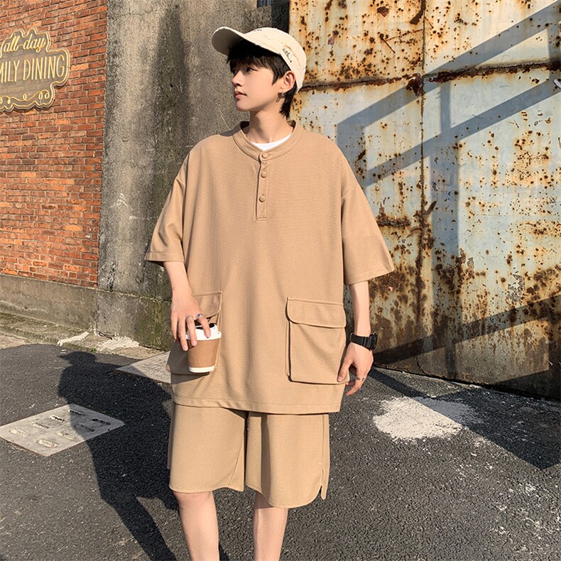 新款套装男士夏季五分裤短袖可分开售刺绣TZ300-P68控98,男装牛仔裤,电商A227