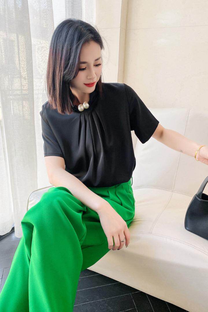 补单小衫，领口串珠设计简单又好看，一套都有哦！，其它，欧以美