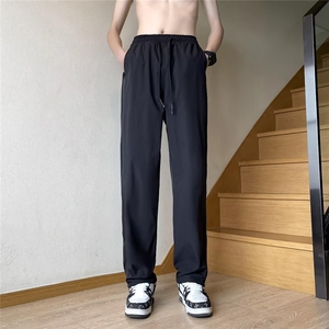 夏季设计感拉链冲锋裤男新款直筒休闲运动美式潮牌裤子K02913-P35图片