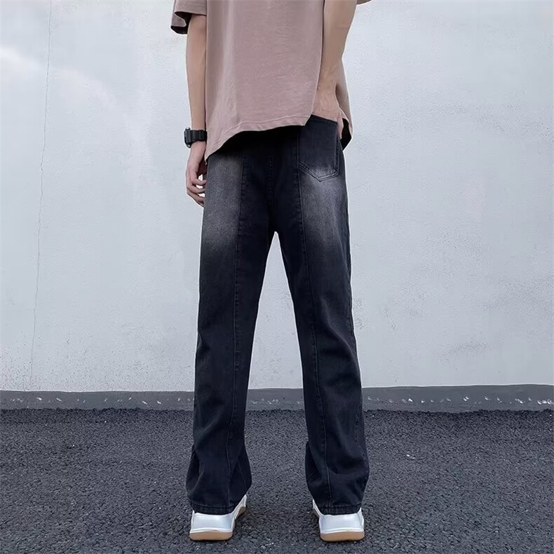美式牛仔裤男春秋新款休闲直筒裤K685P42,男装牛仔裤,星座1116-2