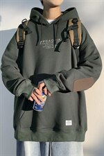 2021冬季新港风白墙大码男女贴布印花加绒加厚连帽卫衣W5201-P50，男装卫衣，电商A001