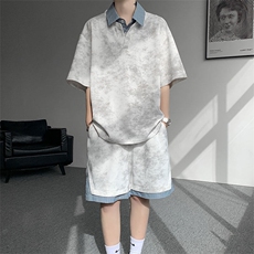 扎染白
