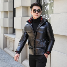 男士羽绒服2023秋冬季新款男装棉服中年商务休闲爸爸冬装外套，男装羽绒服，电商B212（原钱塘6029）