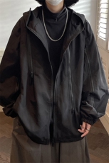 美式机能连帽冲锋衣外套男秋季百搭防风休闲夹克JK22337p90控108，男装夹克，星座605(原A050)
