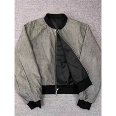 解构短款外套双面穿冻霜飞行员夹克cleanfit棒球服JK950特P79，男装夹克，星座908-1
