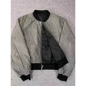 解构短款外套双面穿冻霜飞行员夹克cleanfit棒球服 JK950 特P79图片