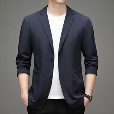 BH21021钱塘2020-2春秋季薄款中青年男士新款时尚休闲西服P137，男装西服，钱塘207-2