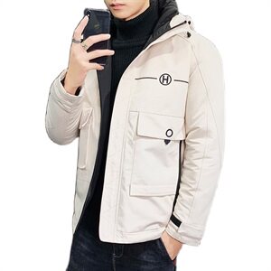男士休闲连帽加厚保暖棉衣外套棉服棉袄冬季防寒开衫男装M999图片