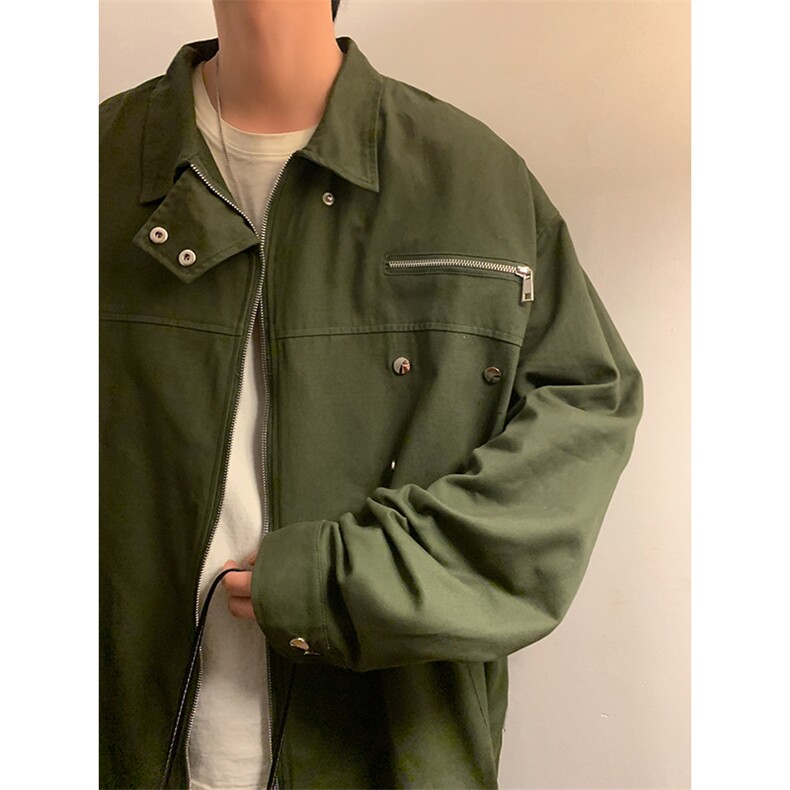 春秋夹克日系机能外套小众设计感上衣港风潮1016-1 JK53 P88 K118图片