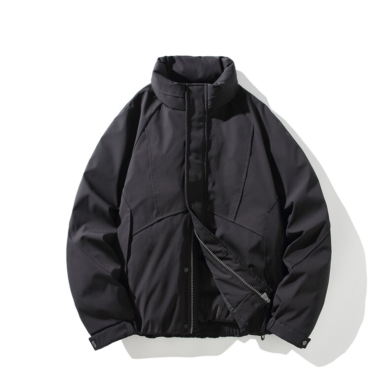 2025新标90白鸭绒冬季男立领高品质羽绒服保暖外套302-P280图片