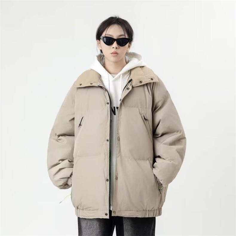 J824-P88美式高级感百搭潮牌棉服男女冬季宽松加厚情侣棉衣外套,男装棉衣,星座603-2