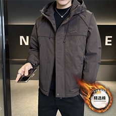 3921P1352025新款棉服加棉冲风衣夹克棉衣外套控卷后195，男装夹克，星座414（原B263）