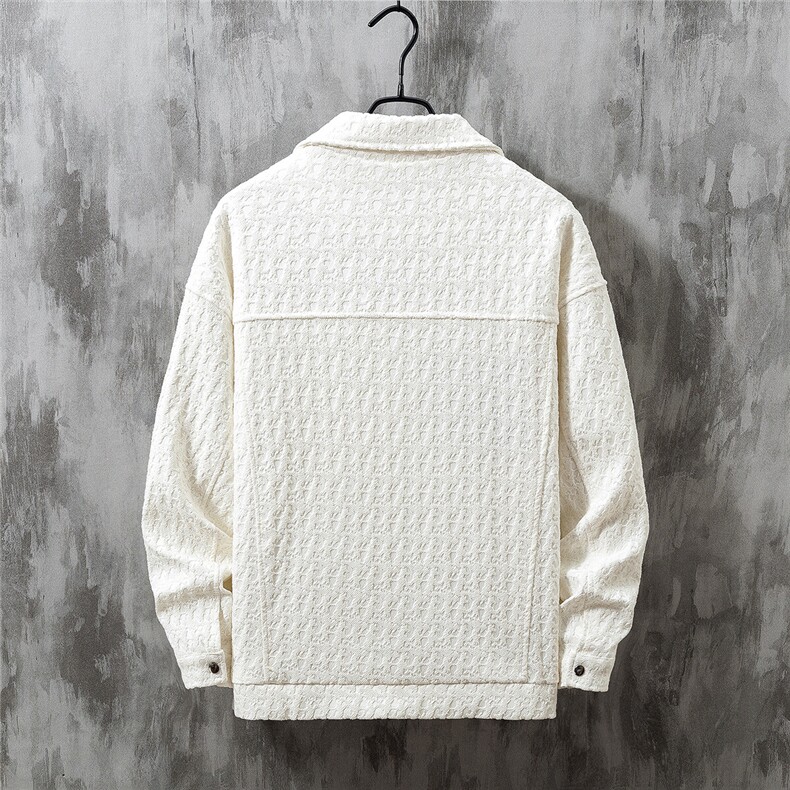 INCLEA美式复古工装外套男春秋新款潮牌压花设计宽松大码夹克,男装夹克,星座226-2