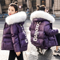 简约时尚潮流长袖棉衣/棉服2020年冬季休闲连帽优雅，女装棉衣/棉服，艾尚靓装