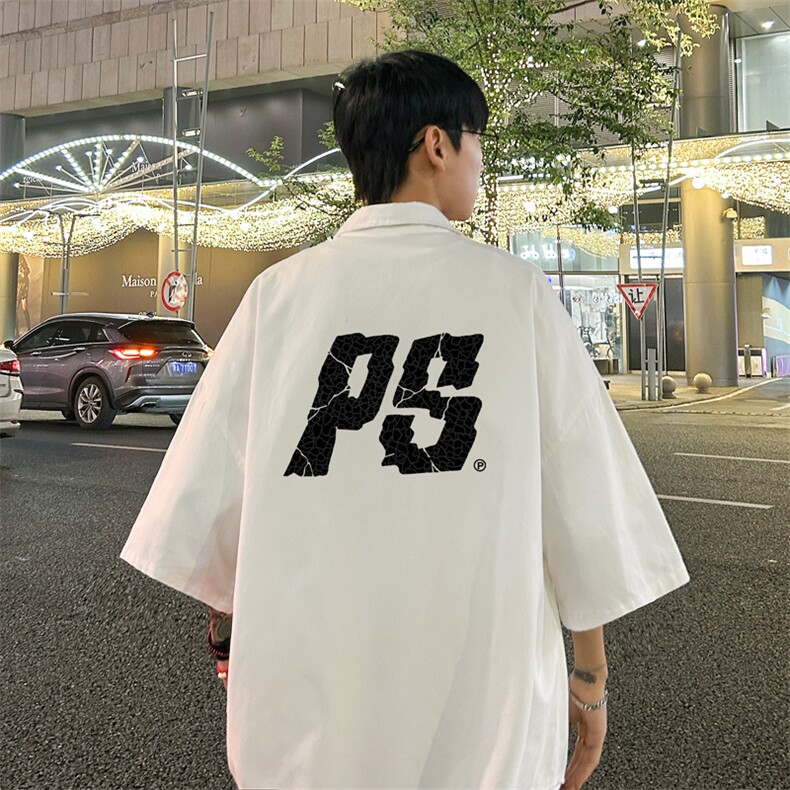 量大优  供视频 冰丝短袖衬衫男 DS214-特P 25图片
