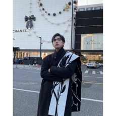 长款秋冬克鲁苏文职大衣宽松高级感外套DY05022P125，女装短外套，星座1004（原星座815-3）