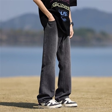 2024美式牛仔裤男款春季长裤潮XK8076P45，男装牛仔裤，星座1116-2