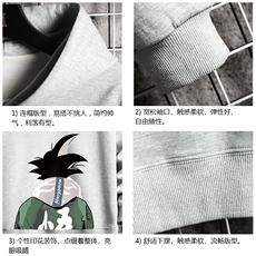 WY2005-P35加绒款-P40纯连帽卫衣男大码运动帽衫宽松薄网格，男装卫衣，电商A040A