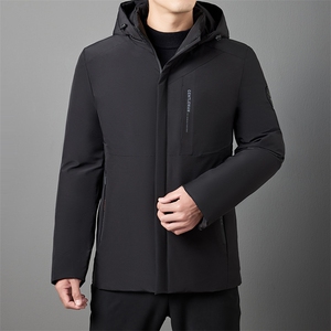 爸爸冬装外套加绒加厚羽绒棉衣服秋冬季中老年人2024新款男士棉袄图片