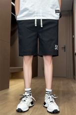 泡泡格夏季新款水洗刺绣短裤男休闲宽松五分裤沙滩裤-DK03-P27，男装牛仔裤，星座310B-3
