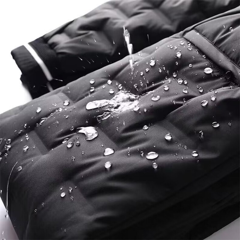 加绒加厚冬款男女羽绒棉裤保暖条纹束脚棉裤大码M-5XLha3P35,男装棉衣,星座1013-1