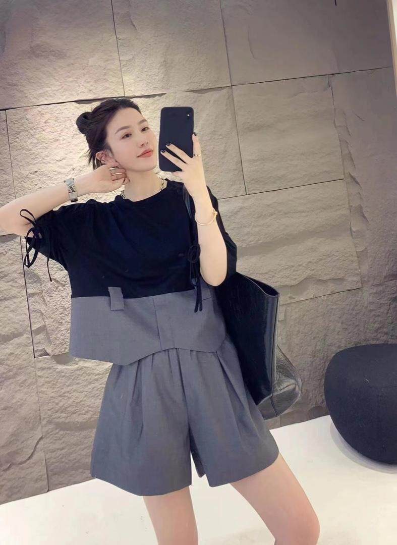 夏季新款套装连体裤，女装职业装，C&B