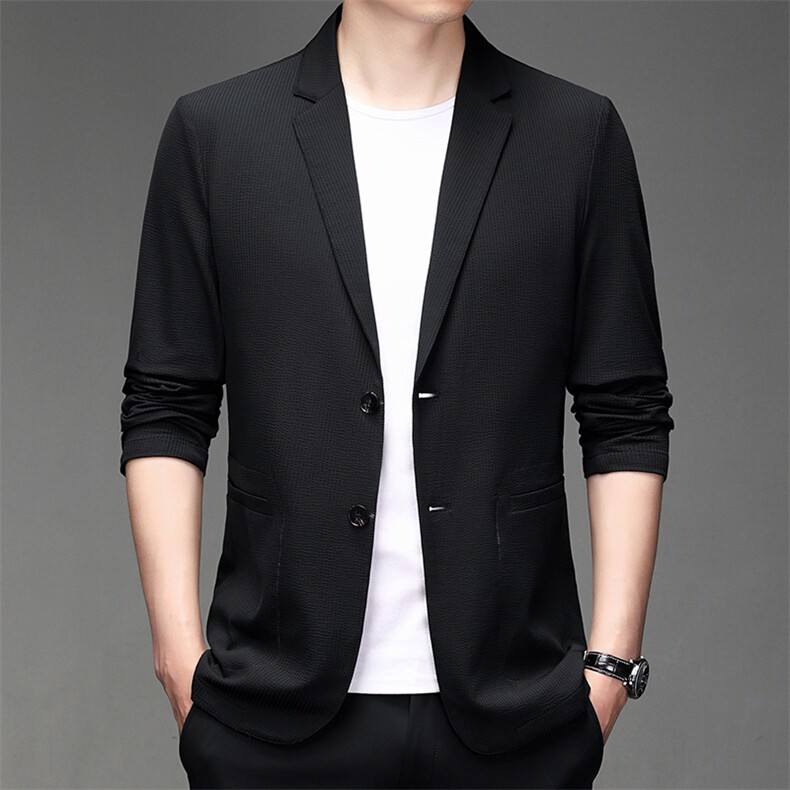 秋季新款西装男西服简约外套西服商务休闲小西装单西,男装西服,电商B360