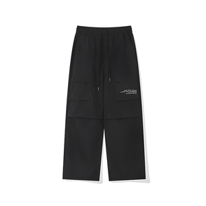 防晒速干裤男夏季降落伞宽松直筒高街潮牌工装休闲长裤K807p25图片