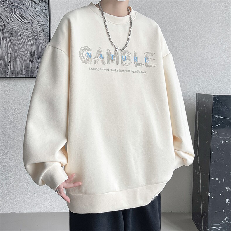 秋季新款卫衣男款美式外套小众设计春秋装MY23127-P38,男装卫衣,星座308B-2