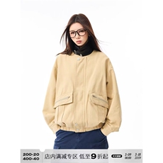 网络图现货美式复古潮牌巴恩风工装大口袋翻领夹克JHT157-P73，男装夹克，星座715-7