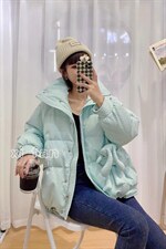冬季新款工艺面料韩版羽绒服，女装羽绒服，韩衫衣社